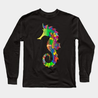 Cute Seahorse Long Sleeve T-Shirt